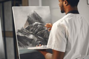 landscape artist studio