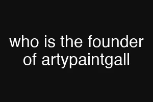who is the founder of artypaintgall