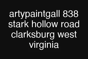 artypaintgall 838 stark hollow road clarksburg west virginia